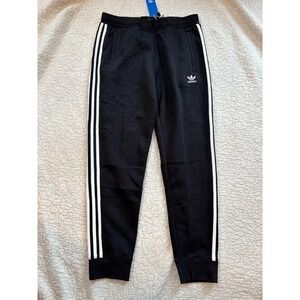 Adidas Originals Men's Classics 3-Stripes Joggers Sweatpants‎ Black Size Large